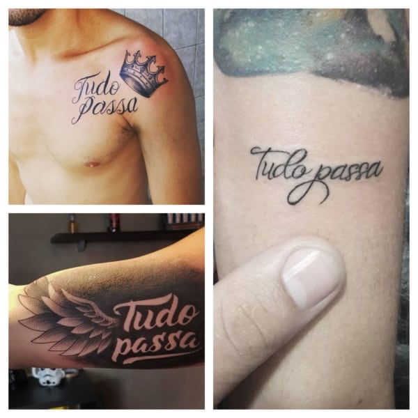 Tatuagem Tudo Passa: +70 ideias repletas de significado!