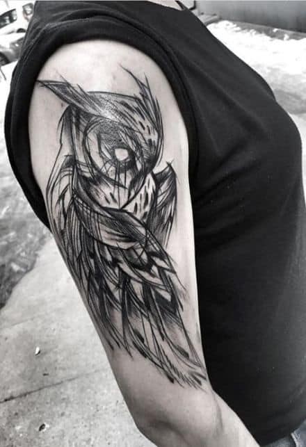 tatuagem sketch no braço 1
