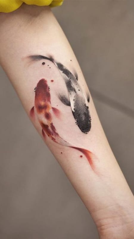 significado de tatuagem de animais aquaticos