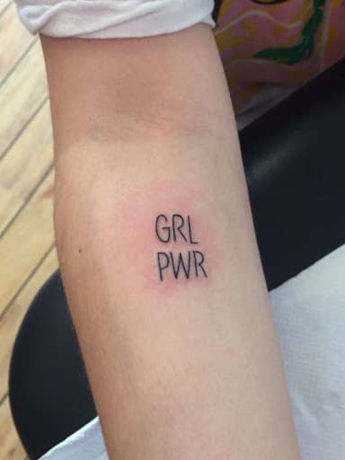 tattoo girl power