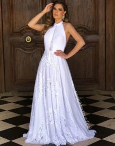 Vestido Frente Única: +47 Modelos Lindíssimos e Como Usar!