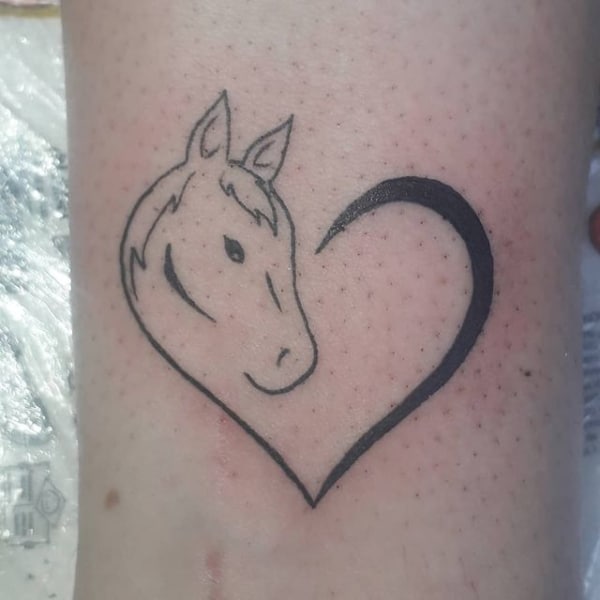 tatuagens de veterinaria cavalo
