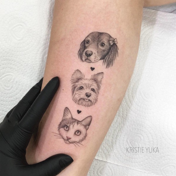 tatuagens de veterinaria delicada