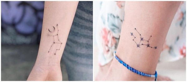 6 tatuagem da constelacao de virgem