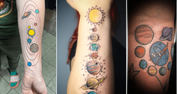 tattoo Sistema Solar