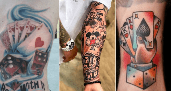 Tatuagem de Cartas – 50 Ideias Surpreendentes e Significado!