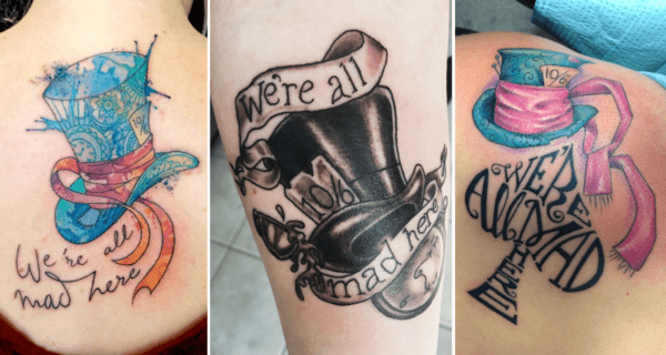 tatuagens Chapeleiro Maluco