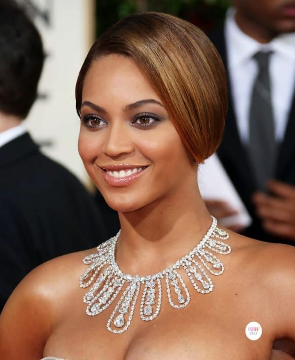 colar de diamantes Beyonce