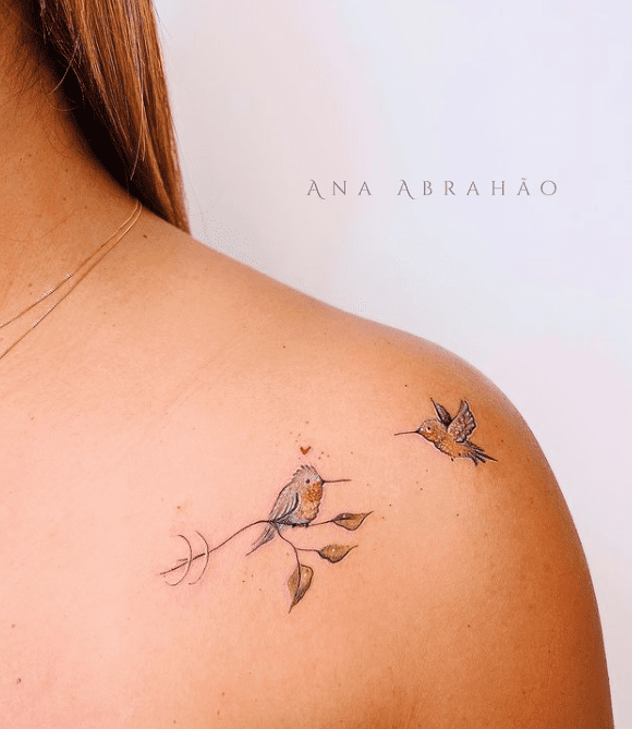 Tattoo passarinhos