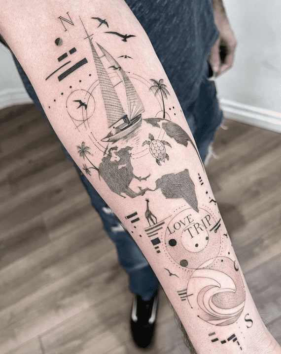 tatuagem viagens