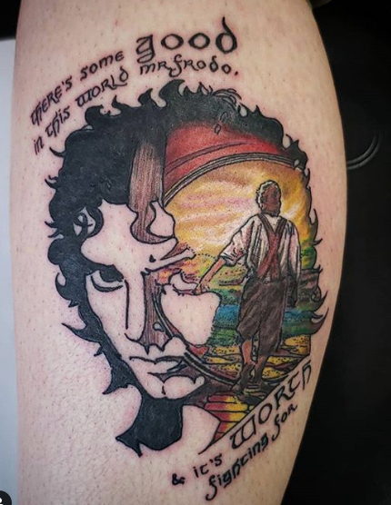 Tatuagem O Senhor dos Aneis Frodo