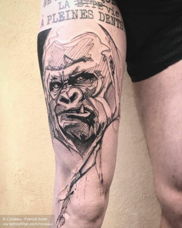gorila tattoo