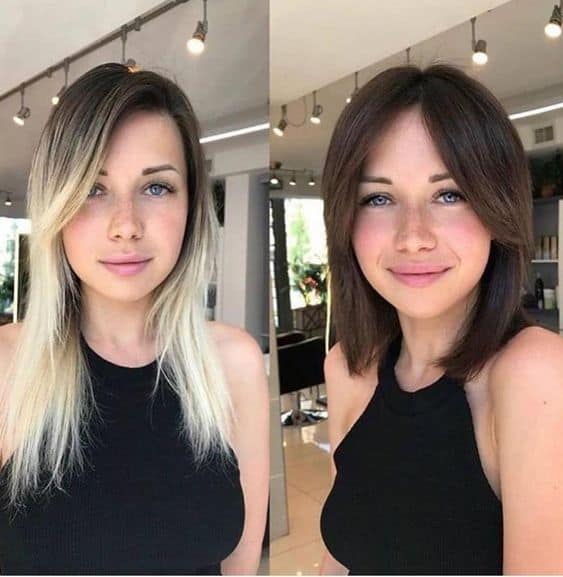 29 antes e depois de mudar a cor do cabelo Pinterest