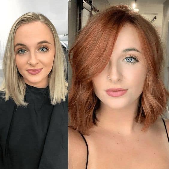 31 cor de cabelo antes e depois Divas e Belas