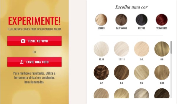 6 site para testar nova cor de cabelo Niely Fique Diva
