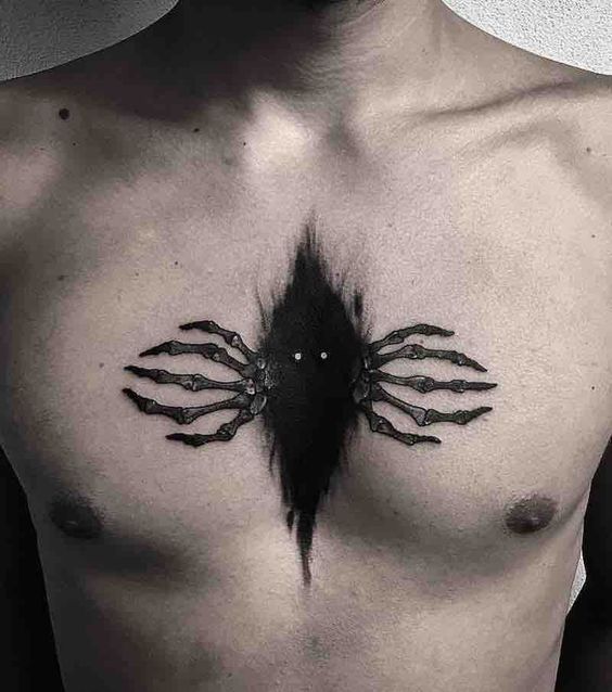 ideia de tatuagem dark