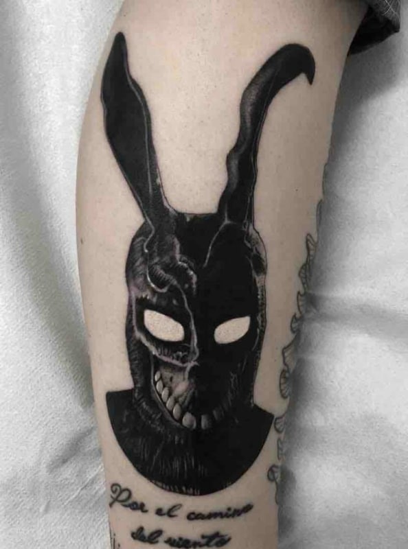 tatuagem dark coelho