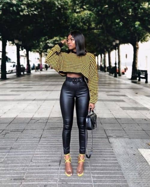 43 look afropaty com cropped e calca Pinterest