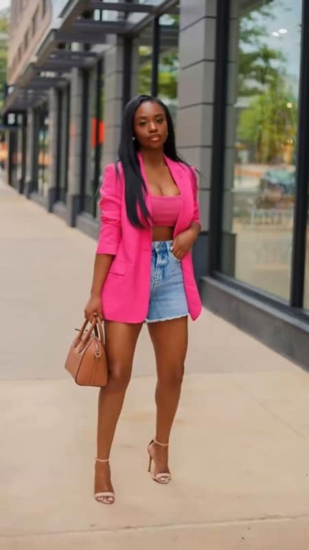 48 look afropaty com short e blazer Pinterest