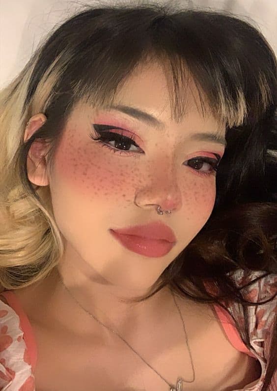34 maquiagem rosa e girl Pinterest