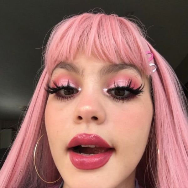 38 maquiagem egirl com sombra rosa Beauty Reviews Daily