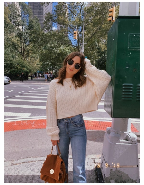 22 look com jeans e cropped de trico Pinterest