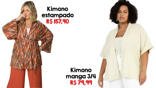 30 onde comprar kimono plus size