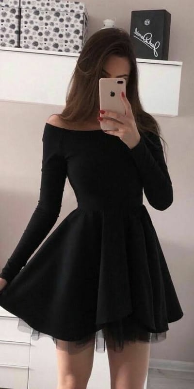 como usar vestido preto