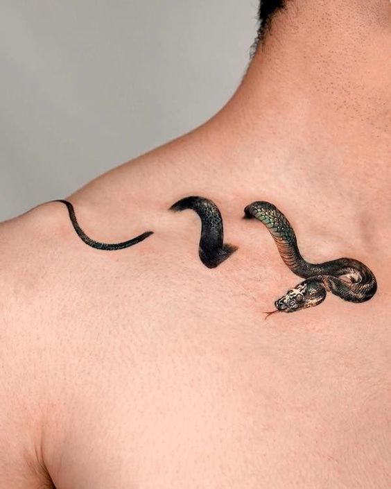 +65【TATUAGENS DE COBRA】► Ideias e Significados!