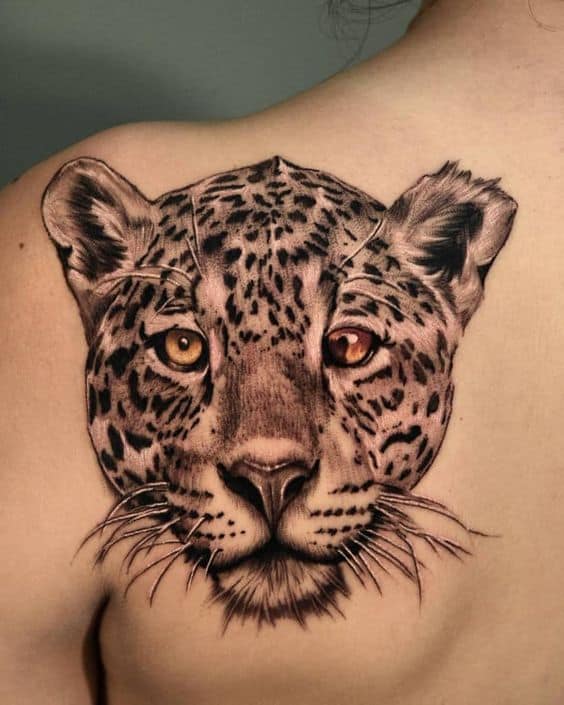 20 tatuagem de onca homem Pinterest