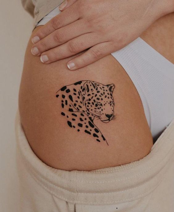 35 tatuagem delicada de onca Pinterest