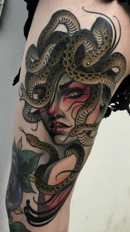 61 tattoo de medusa Pinterest