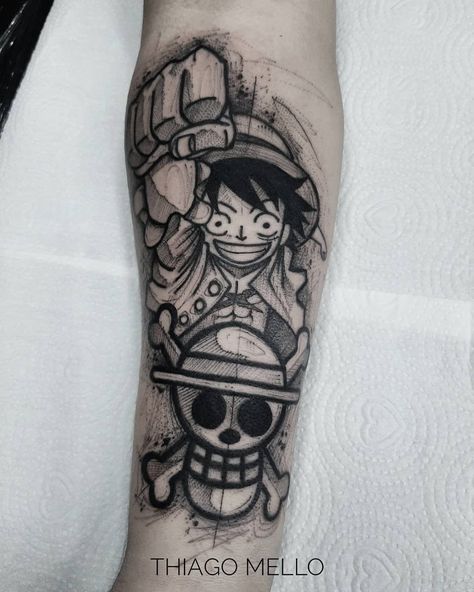 Luffy tattoo