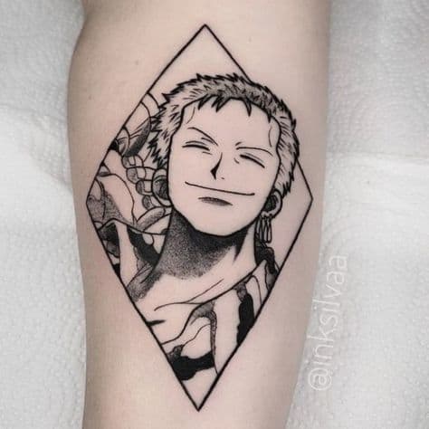 como fazer tatuagem Zoro