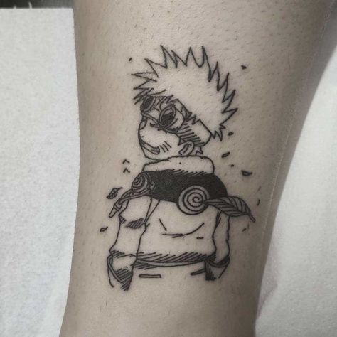 como fazer tatuagem do Naruto