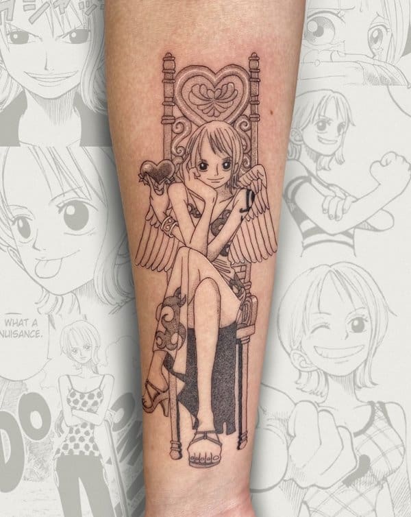 ideia de tatuagem nami