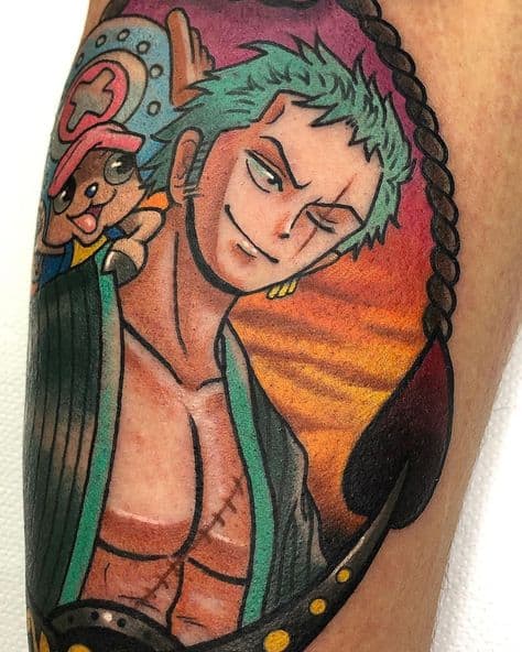 linda tatuagem Zoro