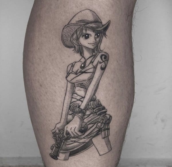 modelo de tattoo nami