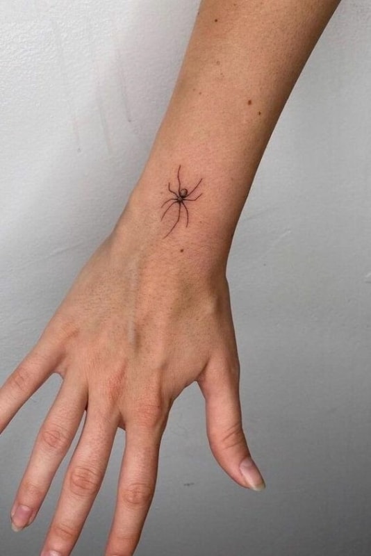 tattoo de aranha