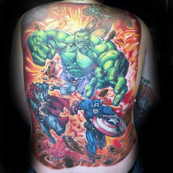 tatuagem Marvel ideias