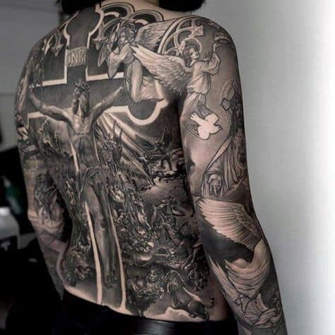 tatuagem crista masculina