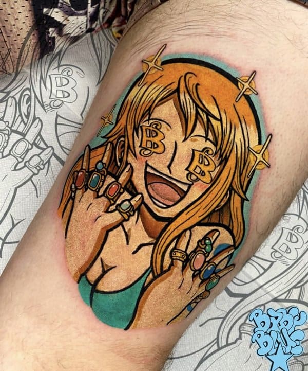 tatuagem da Nami