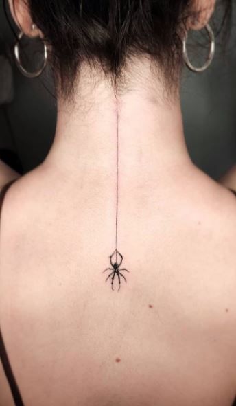 tatuagem de aranha feminina 1
