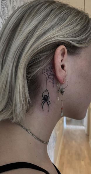 tatuagem de aranha ideias 2