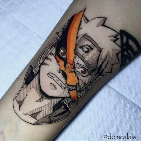 tatuagem do Naruto como e