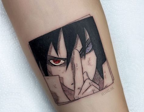 tatuagem do Sasuke diferente