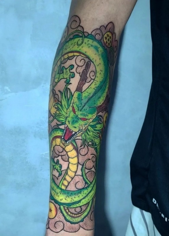 Shenlong  Dragões sagrados, Tatuagens fortes, Esferas do dragão