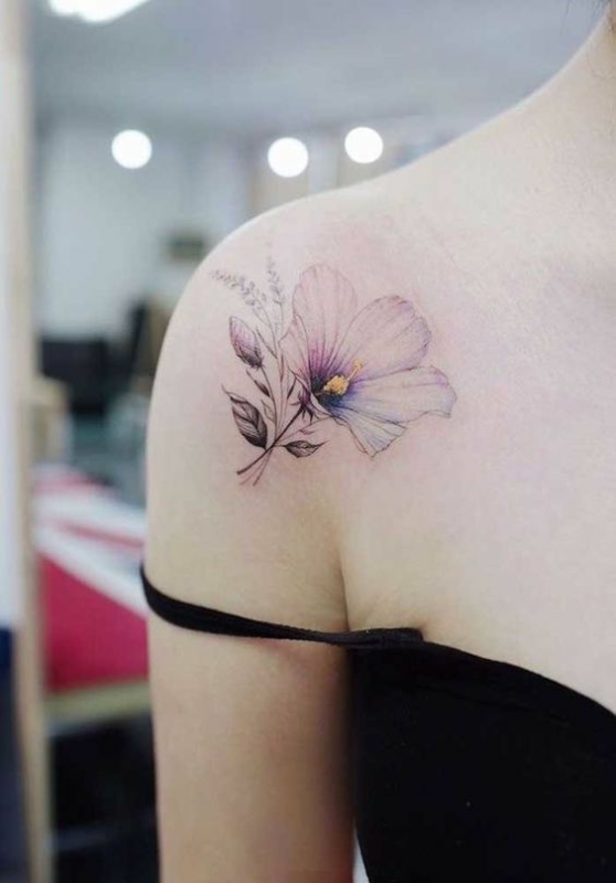 17 tatuagem feminina no ombro Pinterest