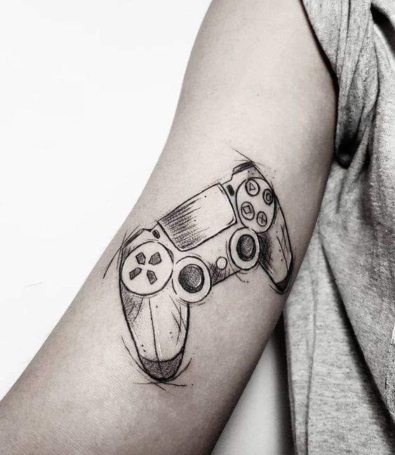 19 tattoo gamer joystick Pinterest