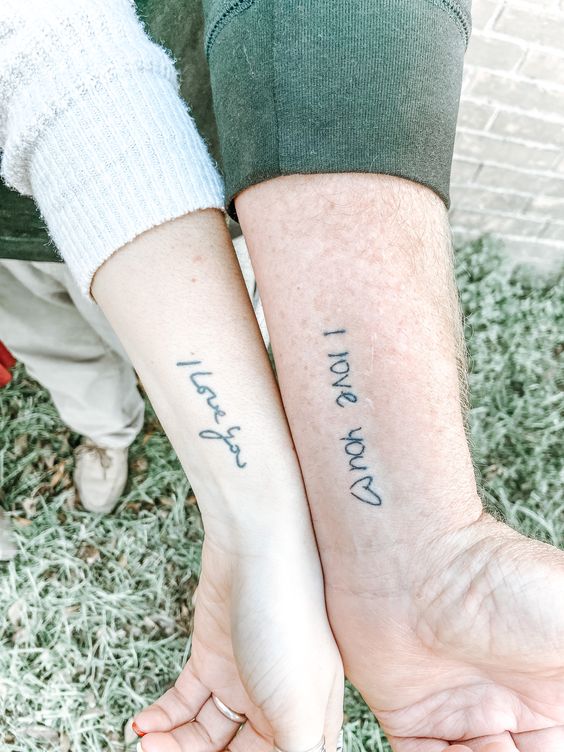 20 tattoo com frase em ingles pai e filha Pinterest